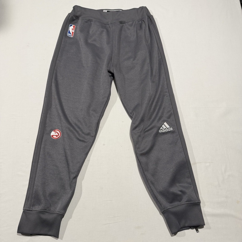 Atlanta Hawks Adidas NBA Team Issued Climawarm Warm Up Pants Men's M +0